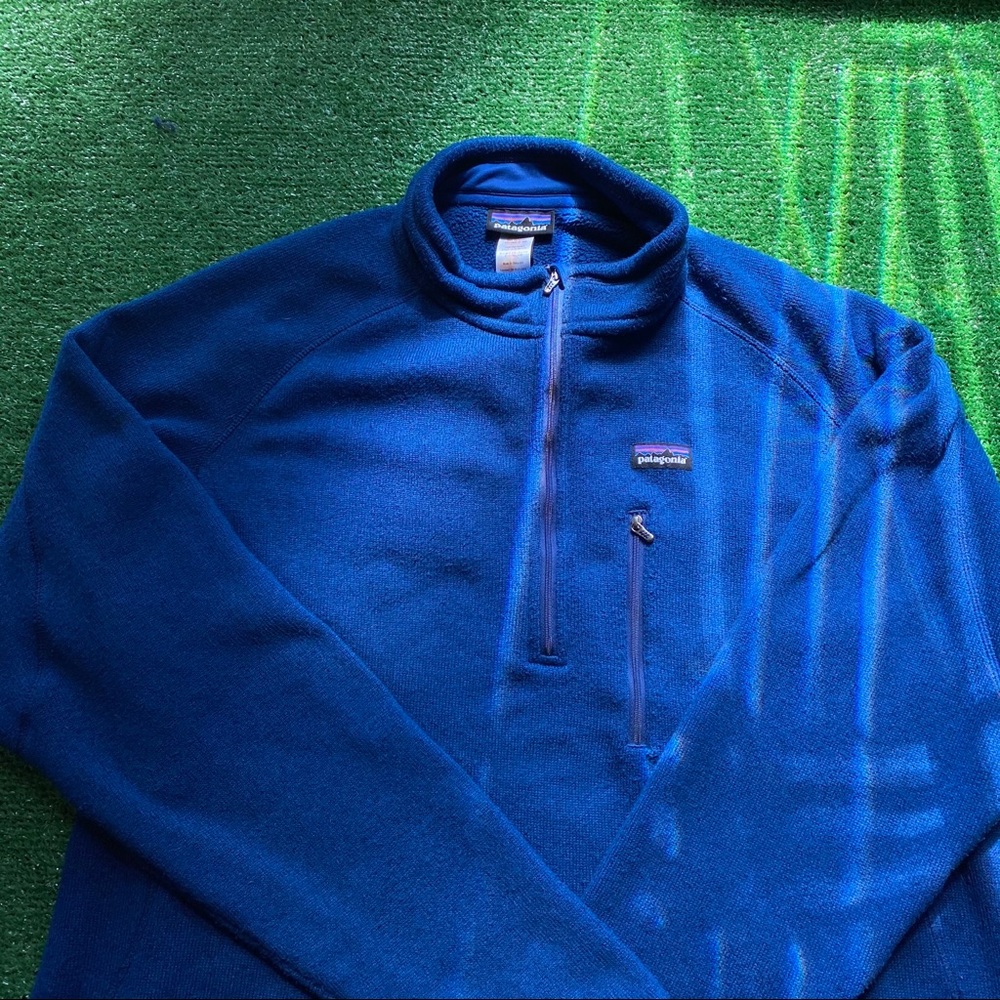 Mens XXL Patagonia 1/4 zip sweater